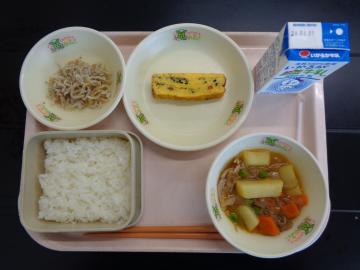 5月25日の学校給食（小学校B献立）の写真