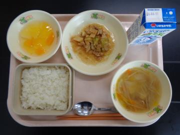 6月3日の学校給食（小学校B献立）の写真