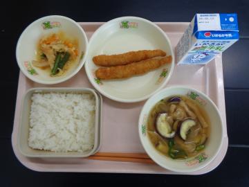 6月5日の学校給食（小学校B献立）の写真