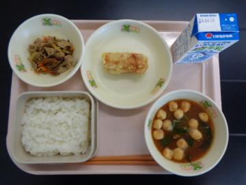 6月10日の学校給食（小学校B献立）の写真