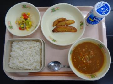 6月22日の学校給食（小学校B献立）の写真