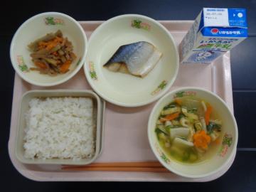6月24日の学校給食（小学校B献立）の写真