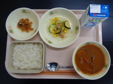 7月1日の学校給食（小学校B献立）の写真