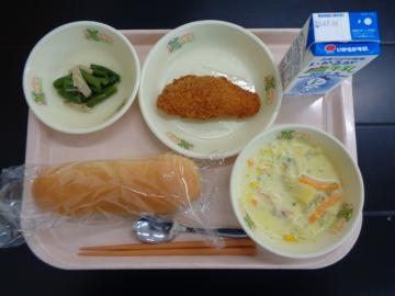 7月7日の学校給食（小学校B献立）の写真