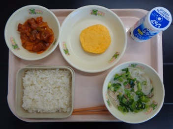 7月10日の学校給食（小学校B献立）の写真