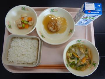 9月2日の学校給食（小学校B献立）の写真