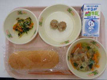 9月8日の学校給食（小学校B献立）の写真