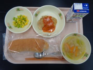 9月17日の学校給食（小学校B献立）の写真