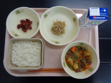 10月5日の学校給食（小学校B献立）の写真
