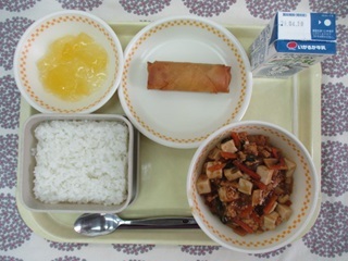 4月13日の学校給食（中学校献立）
