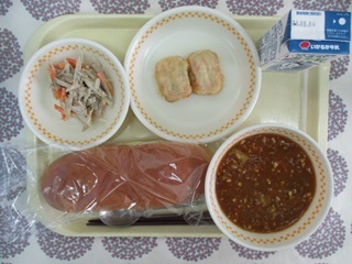 4月28日の学校給食（中学校献立）