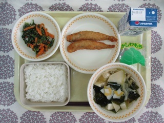 5月1日の学校給食（中学校献立）