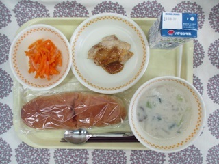 5月19日の学校給食（中学校献立）