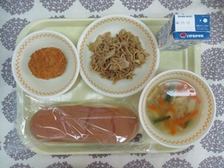 5月21日の学校給食（中学校献立）