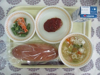5月26日の学校給食(中学校献立)