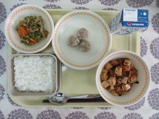 6月3日の学校給食(中学校献立)