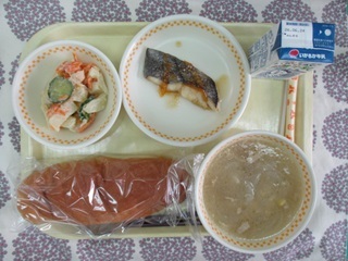 6月16日の学校給食(中学校献立)