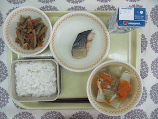 6月22日の学校給食(中学校献立)