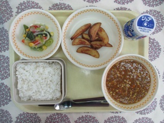 6月24日の学校給食(中学校献立)