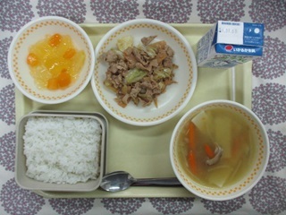 6月25日の学校給食(中学校献立)