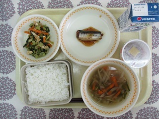 6月29日の学校給食(中学校献立)