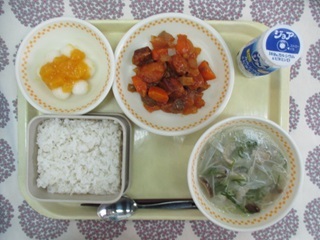 7月1日の学校給食(中学校献立)
