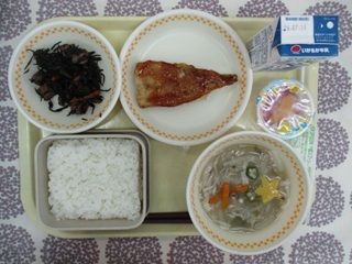 7月6日の学校給食(中学校献立)