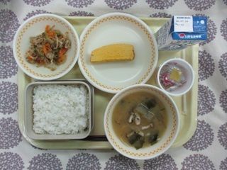 7月8日の学校給食(中学校献立)
