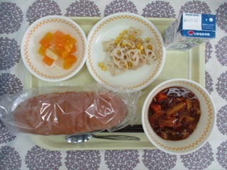 7月14日の学校給食(中学校献立)