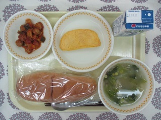 9月3日の学校給食（中学校献立）