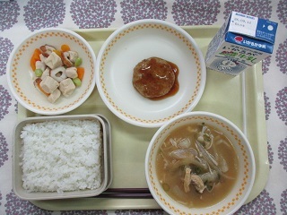 9月4日の学校給食（中学校献立）