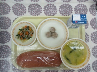 9月8日の学校給食（中学校献立）