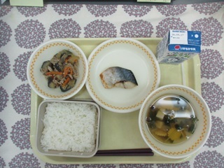 9月9日の学校給食（中学校献立）