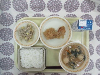 9月10日の学校給食（中学校献立）