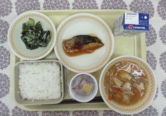 9月16日の学校給食（中学校献立）