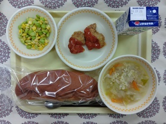 9月17日の学校給食(中学校献立)