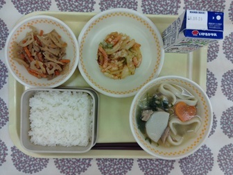 9月18日の学校給食(中学校献立)