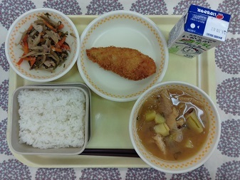 9月24日の学校給食(中学校献立)