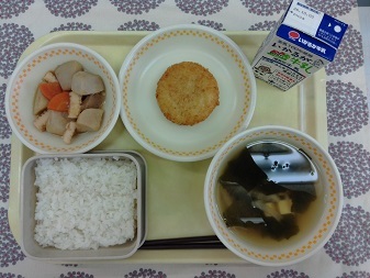 9月25日の学校給食(中学校献立)