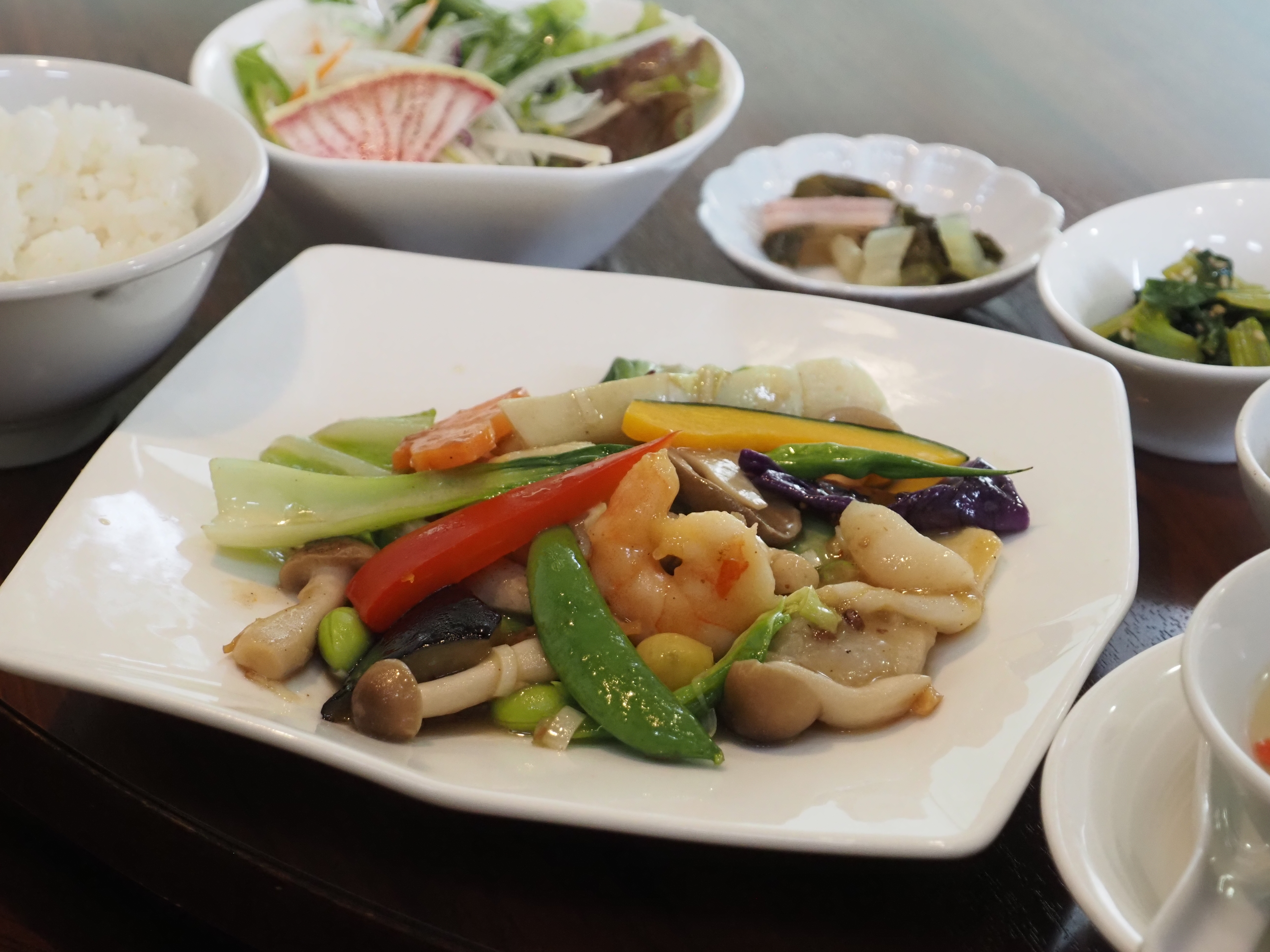 中国菜館桂花のランチ