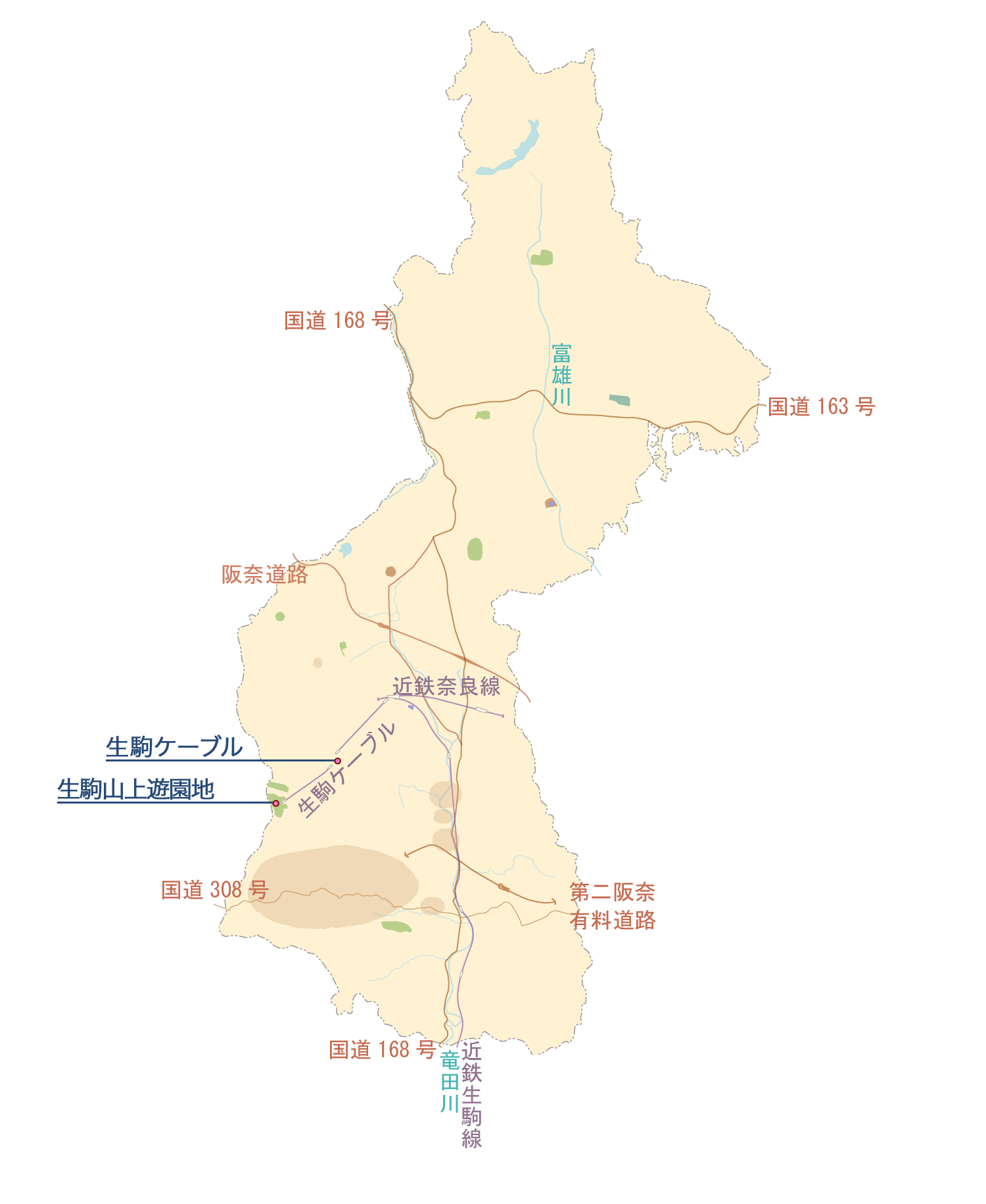 建造物・未指定の文化財の地図