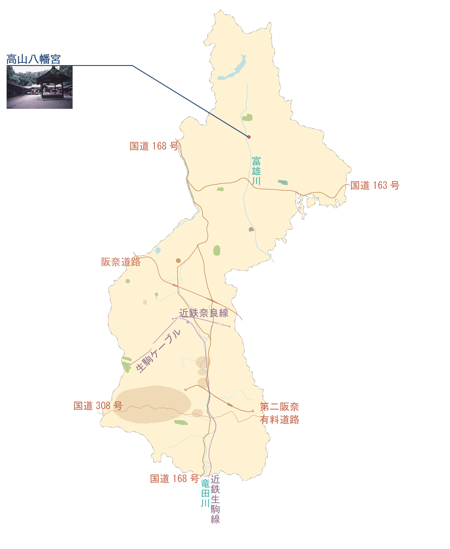 民俗文化財・市指定無形民俗文化財の地図