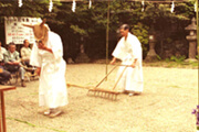 往馬大社御田植祭の写真